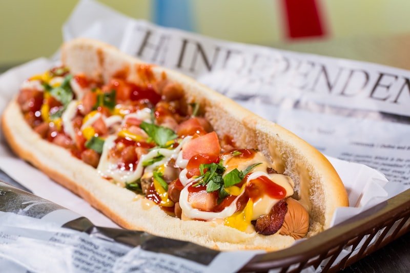 Fully Loaded Kapara Hot Dog